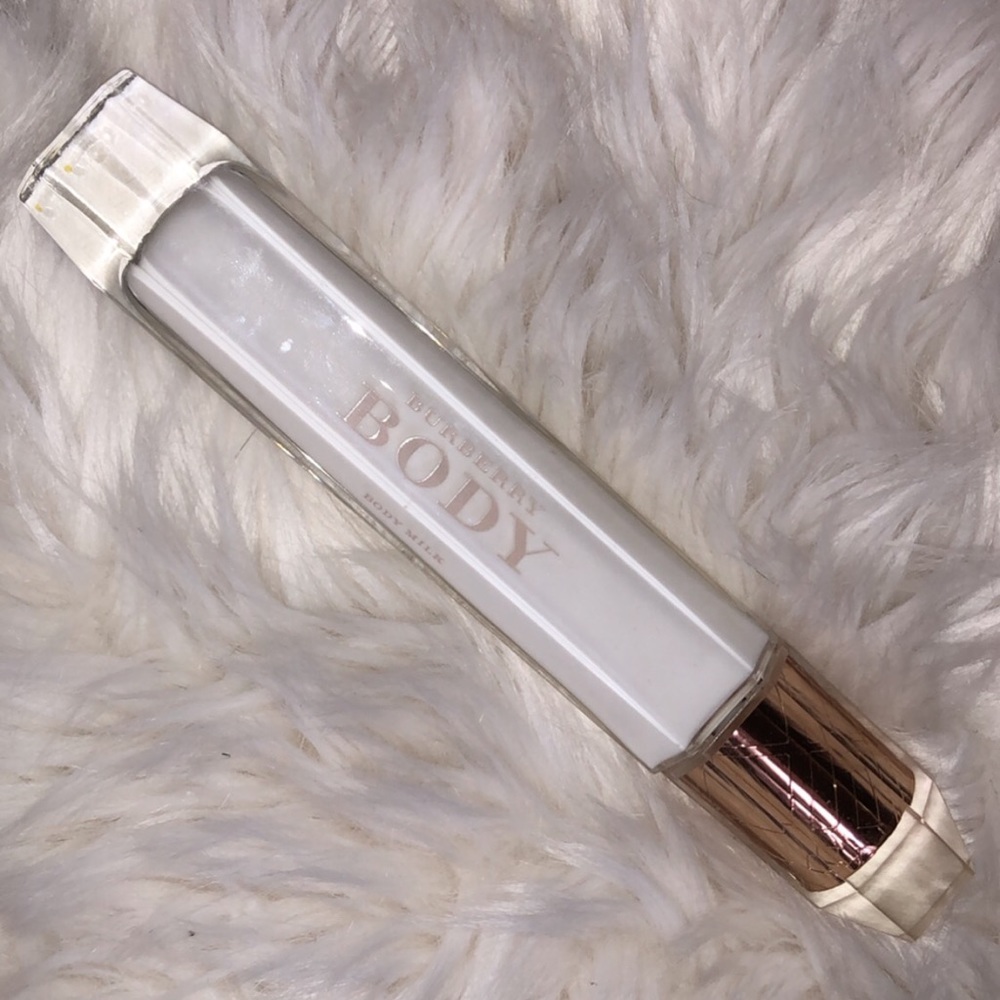 burberry “body milk” lotion